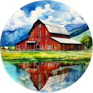 Log Cabin 30*30CM(Picture) Full Round Drill Diamond Painting