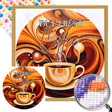 Load image into Gallery viewer, Coffee 30*30CM(Picture) Full Round Drill Diamond Painting
