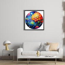 Load image into Gallery viewer, Lotus 30*30CM(Picture) Full Round Drill Diamond Painting
