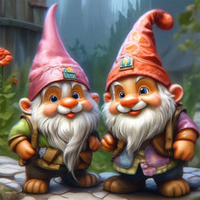 Load image into Gallery viewer, Gnome 40*40CM(Picture) Full Round Drill Diamond Painting

