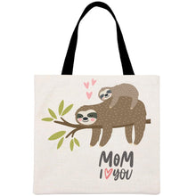 Load image into Gallery viewer, Canvas Bag-Sloth 40*40CM
