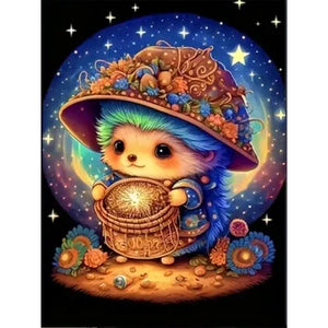 Hedgehog 30*40CM(Canvas) Full Round Drill Diamond Painting