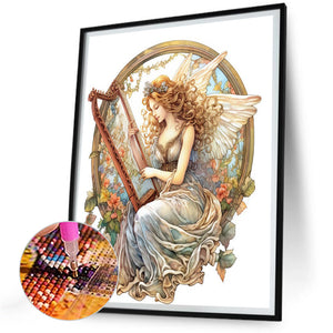 Girl 30*40CM(Canvas) Full Round Drill Diamond Painting