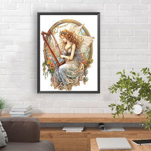 Girl 30*40CM(Canvas) Full Round Drill Diamond Painting