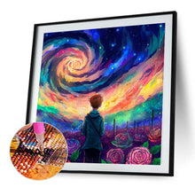 Load image into Gallery viewer, Under The Starry Sky 40*40CM(Picture) Full Round Drill Diamond Painting
