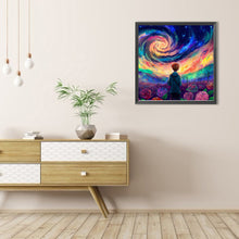 Load image into Gallery viewer, Under The Starry Sky 40*40CM(Picture) Full Round Drill Diamond Painting
