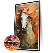 Load image into Gallery viewer, Art Horse 40*70CM(Canvas) Full Round Drill Diamond Painting

