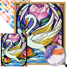 Load image into Gallery viewer, Animal Glass Paintings 40*50CM(Picture) Full Round Drill Diamond Painting
