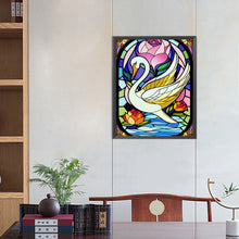 Load image into Gallery viewer, Animal Glass Paintings 40*50CM(Picture) Full Round Drill Diamond Painting
