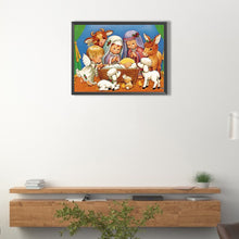 Load image into Gallery viewer, Nativity Of Jesus 40*30CM(Canvas) Full Round Drill Diamond Painting
