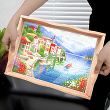 Load image into Gallery viewer, Diamond Painting Nesting Food Trays with Handle Coffee Table Tray (7)
