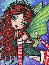 Load image into Gallery viewer, Christmas Elf Girl 40*50CM(Canvas) Full Round Drill Diamond Painting
