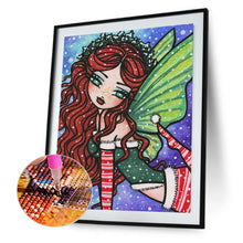 Load image into Gallery viewer, Christmas Elf Girl 40*50CM(Canvas) Full Round Drill Diamond Painting
