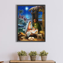Load image into Gallery viewer, Nativity Of Jesus 30*40CM(Canvas) Full Square Drill Diamond Painting
