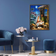 Load image into Gallery viewer, Nativity Of Jesus 30*40CM(Canvas) Full Square Drill Diamond Painting
