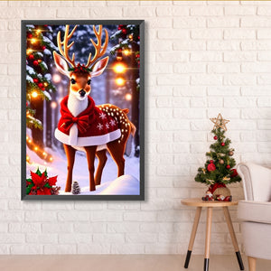 Christmas Festive Mood 40*60CM(Canvas) Full Round Drill Diamond Painting
