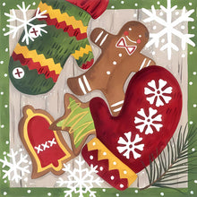 Load image into Gallery viewer, Christmas Gloves 30*30CM(Picture) Full Square Drill Diamond Painting
