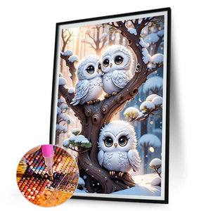 Animal 30*45CM(Canvas) Full Round Drill Diamond Painting
