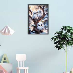 Animal 30*45CM(Canvas) Full Round Drill Diamond Painting