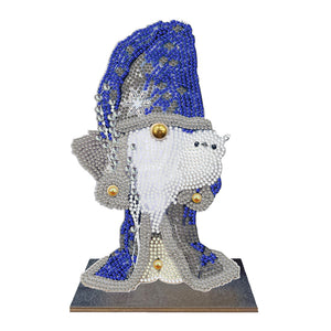Wooden Desktop Diamond Painting Ornament Diamond Art Table Decor (Gnome 6)