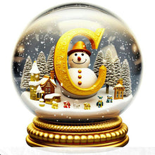 Load image into Gallery viewer, Christmas Crystal Ball C 30*30CM(Canvas) Full Round Drill Diamond Painting
