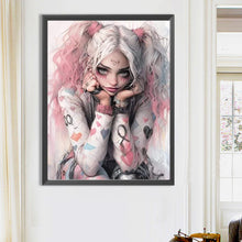 Load image into Gallery viewer, Harley Quinn 50*60CM(Picture) Full Round Drill Diamond Painting
