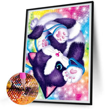 Load image into Gallery viewer, Kitten 30*40CM(Canvas) Full Round Drill Diamond Painting
