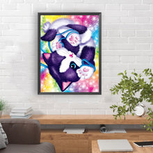 Load image into Gallery viewer, Kitten 30*40CM(Canvas) Full Round Drill Diamond Painting
