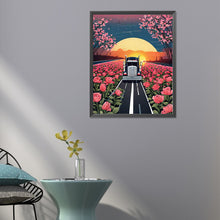 Load image into Gallery viewer, Car On The Road 40*50CM(Canvas) Full Round Drill Diamond Painting
