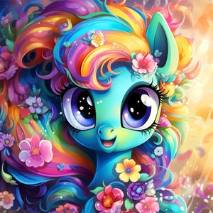 My Little Pony 30*30CM(Canvas) Full Round Drill Diamond Painting