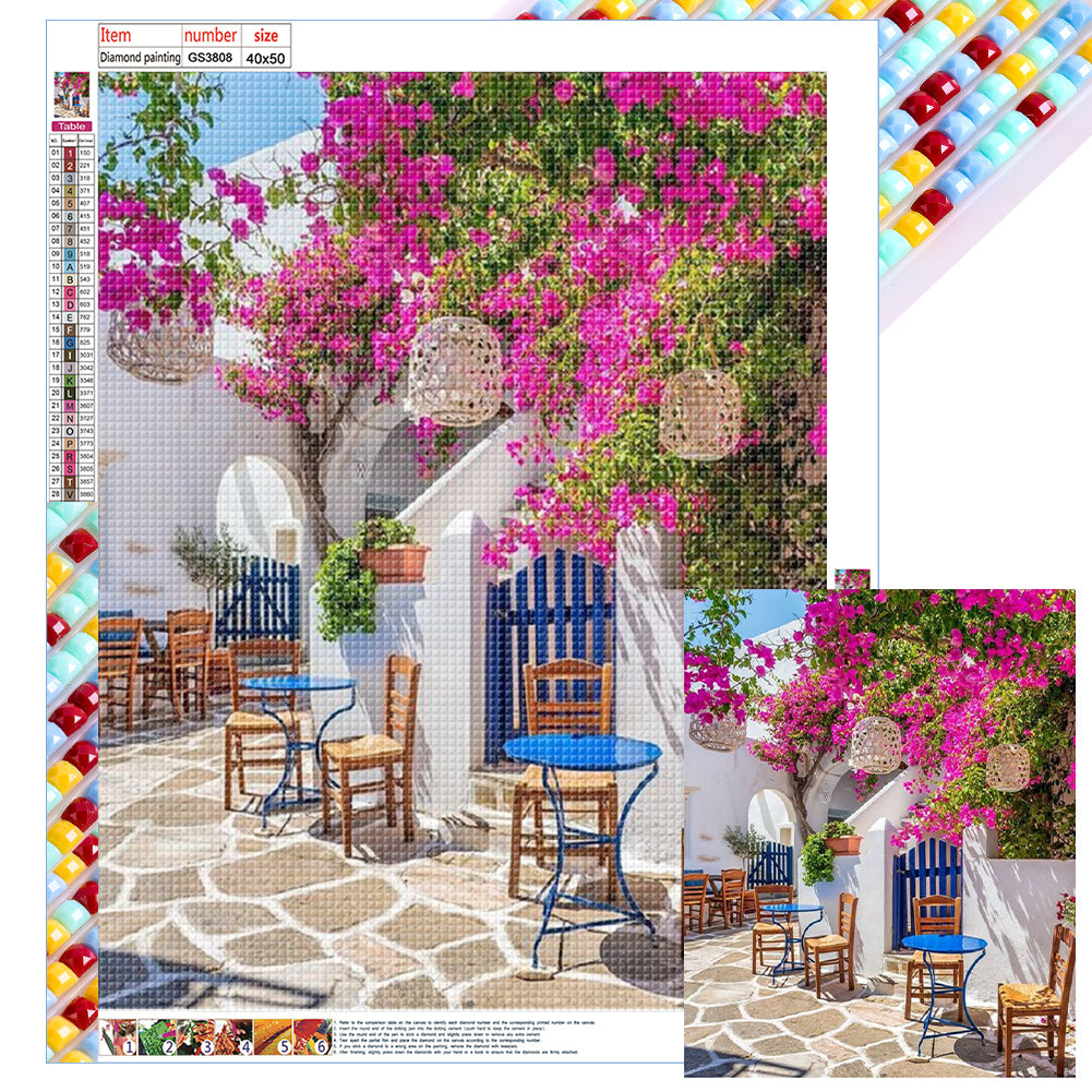 House And Garden 40*50CM(Canvas) Full Square Drill Diamond Painting