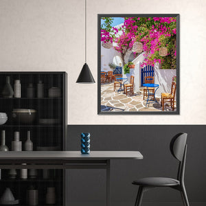 House And Garden 40*50CM(Canvas) Full Square Drill Diamond Painting