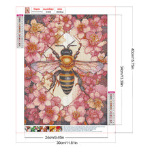 Load image into Gallery viewer, Queen Bee In The Flower Field 30*40CM(Canvas) Full Round Drill Diamond Painting
