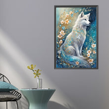 Load image into Gallery viewer, White Fox 40*60CM(Picture) Full Round Drill Diamond Painting
