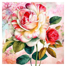 Load image into Gallery viewer, Rose 40*40CM(Picture) Partial AB Full Square Drill Diamond Painting
