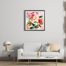 Load image into Gallery viewer, Rose 40*40CM(Picture) Partial AB Full Square Drill Diamond Painting
