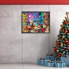 Load image into Gallery viewer, Cat In A House 40*30CM(Canvas) Full Square Drill Diamond Painting
