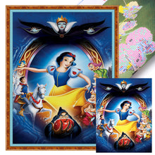 Load image into Gallery viewer, Yishu - Snow White - 50*65CM 11CT 3 Stamped Cross Stitch
