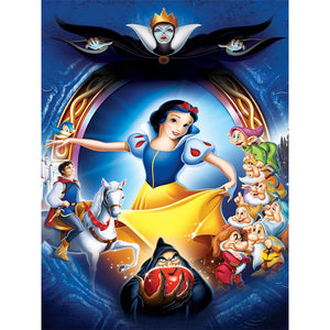 Yishu - Snow White - 50*65CM 11CT 3 Stamped Cross Stitch