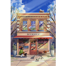 Load image into Gallery viewer, Yishu - Spring Bookstore - 50*70CM 11CT 3 Stamped Cross Stitch
