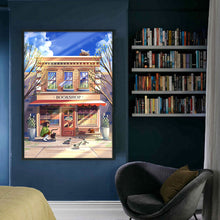 Load image into Gallery viewer, Yishu - Spring Bookstore - 50*70CM 11CT 3 Stamped Cross Stitch
