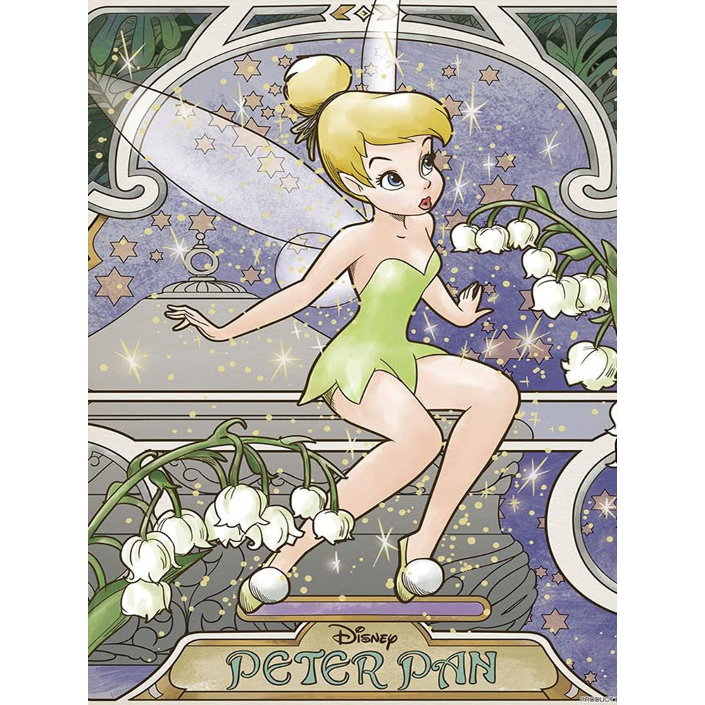 Fairy 30*40CM(Canvas) Full Round Drill Diamond Painting