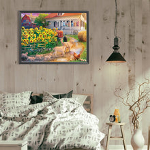 Load image into Gallery viewer, Puppy Team 40*30CM(Canvas) Full Round Drill Diamond Painting
