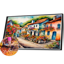 Load image into Gallery viewer, Countryside Town 40*30CM(Canvas) Full Round Drill Diamond Painting
