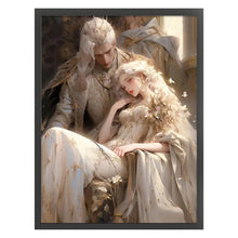 Load image into Gallery viewer, Yishu - King And Queen - 50*65CM 11CT 3 Stamped Cross Stitch
