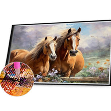 Load image into Gallery viewer, Horse 40*30CM(Canvas) Full Round Drill Diamond Painting
