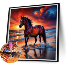 Load image into Gallery viewer, Horse 30*30CM(Canvas) Full Round Drill Diamond Painting
