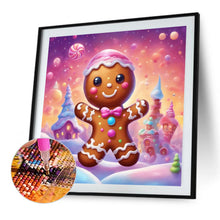 Load image into Gallery viewer, Gingerbread Cookies And Candy House 40*40CM(Picture) Full Round Drill Diamond Painting
