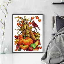 Load image into Gallery viewer, Joy Sunday - A Bountiful Harvest - 37*47CM 14CT 2 Stamped Cross Stitch
