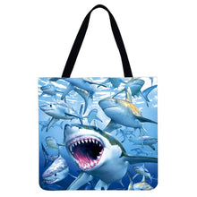 Load image into Gallery viewer, Canvas Bag-Shark 40*40CM
